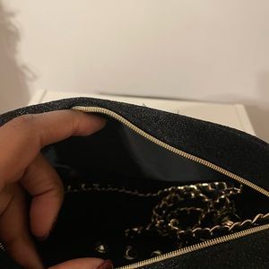 Chanel cosmetics bag w/keychain